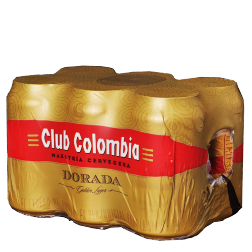 Pack Club Colombia Lata Ml Cerveza Local